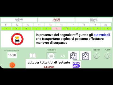 quiz patente B segnali di divieto  capitolo 3 😁