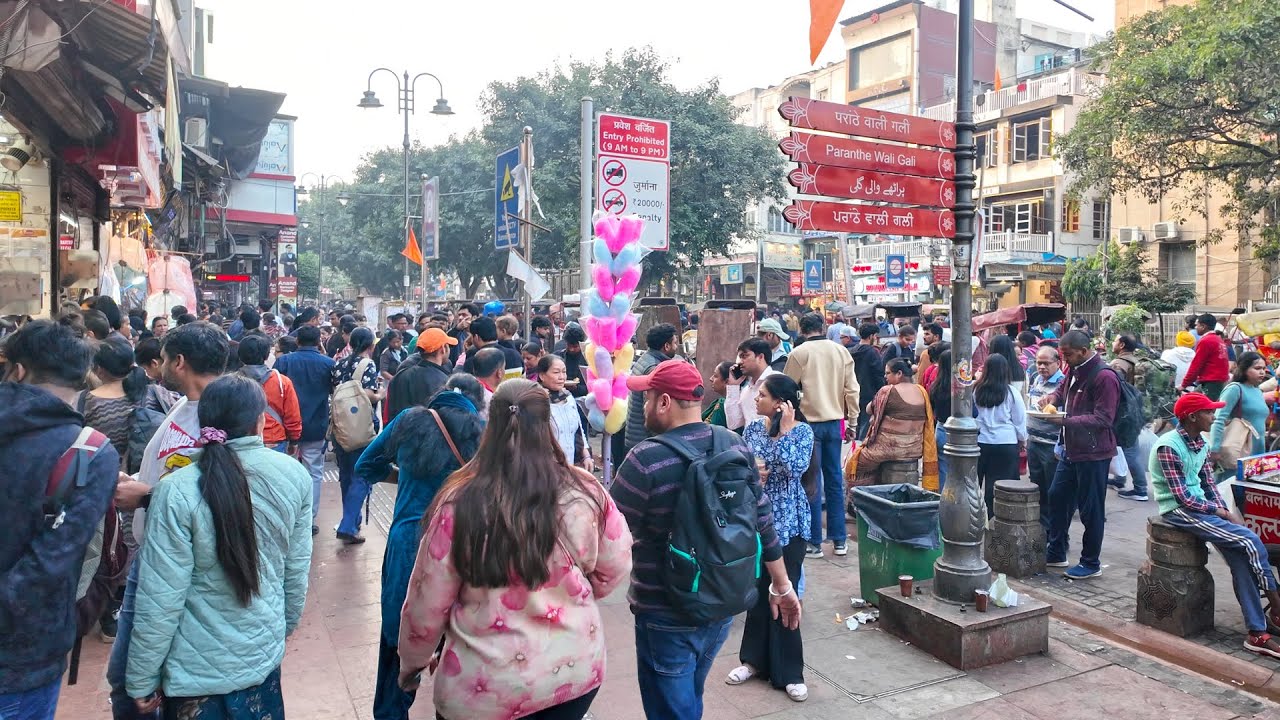 Immersive street-level walking tour through This is Real Delhi - Capital of India, India, showcasing authentic urban landscapes, local architecture, and the vibrant atmosphere of the city's neighborhoods