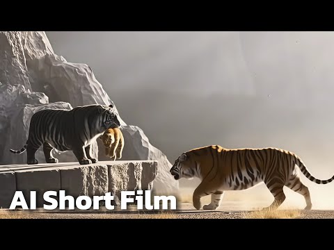 TIGER KING vs BLACK TIGER | AI Short Film
