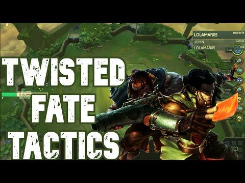 *NEW* *Strategy* TWISTED FATE TACTICS - GETTING ALL GOLDS :)