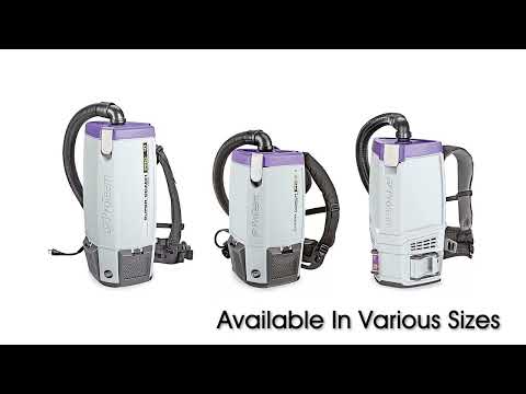 ProTeam® Industrial Backpack Vacuum - 10 Quart H-5048 - ULINE