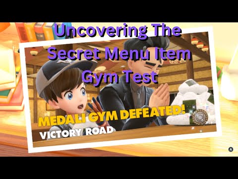 Medali Gym Test The Secret Menu Item | Pokemon Scarlet and Violet