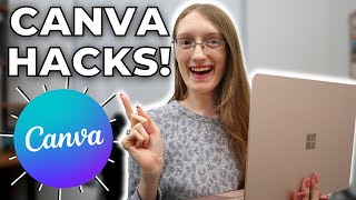 7 CANVA HACKS you Probably Didn’t Know About! // Canva Tips for Bloggers