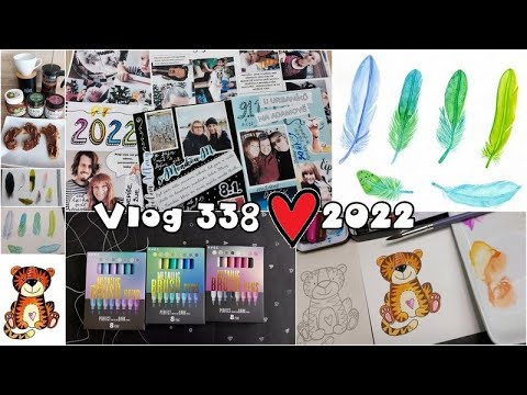 Vlog 338/22 - deník, pírka a rok tygra