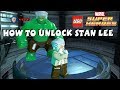 Lego Marvel Super Heroes - How to Unlock Stan Lee ...