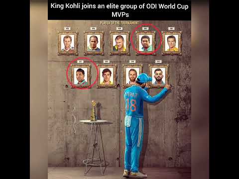 ICC player of the tournament #worldcup #viratkohli #pakistan #babarazam #msdhoni #rohitsharma #