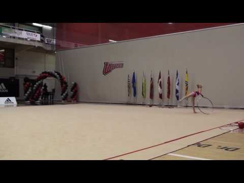 Isabella Haldane Junior Hoop BC 2016 Canadian Championships RG