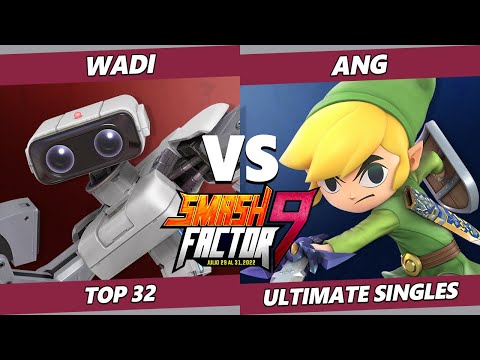 Smash Factor 9 - WaDi (ROB, Mewtwo) Vs. Ang (Toon Link) SSBU Ultimate Tournament
