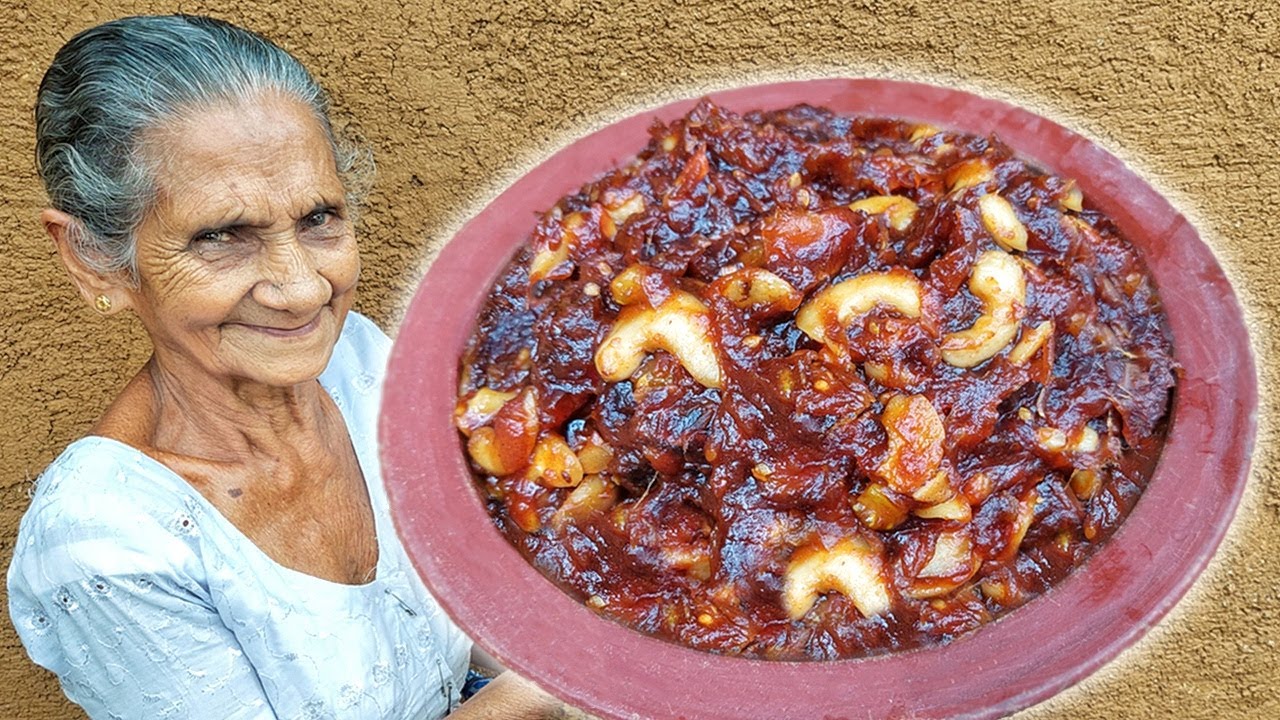 Dates and Tomato Chutney with Cashew Nuts