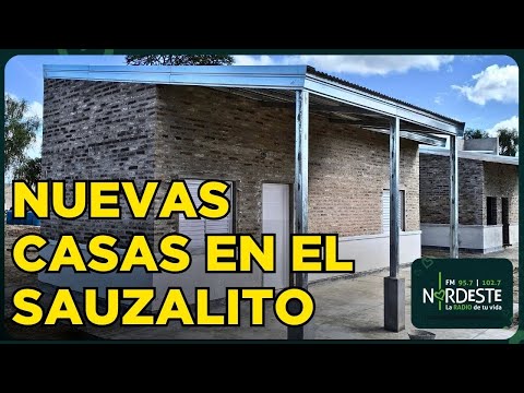 El Sauzalito recibe viviendas Ñachec: una fuerte apuesta del Estado provincial