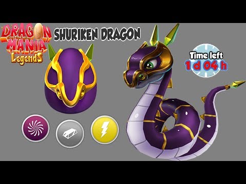 I get Shuriken Dragon! | Do you have Shuriken Dragon? - Dragon Mania Legends | Part 1287 HD