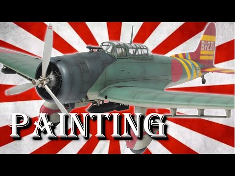 Aichi D3A1 "VAL" 1:48 Revell/Hasegawa - Painting/ENGLISH VERSION (Polskie Napisy/English Subtitles)
