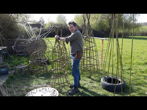 How to weave an obelisk with Dave Jackson The Stick Smith