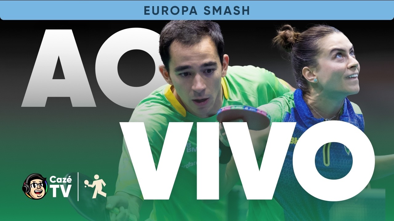 AO VIVO: HUGO CALDERANO E BRUNA TAKAHASHI NO EUROPA SMASH | TÊNIS DE MESA | OITAVAS DE FINAL