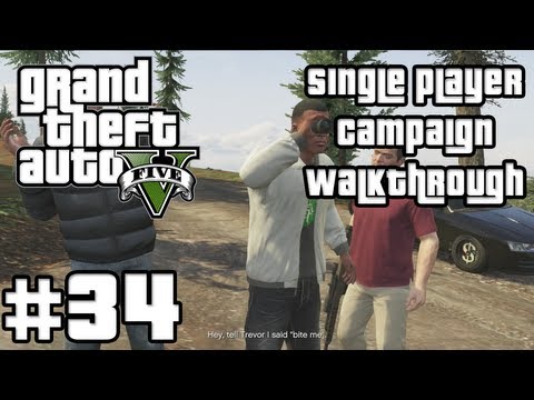 GTA V Playthrough Part 34 "Saving Lamar" - Full Story Gameplay Walkthrough