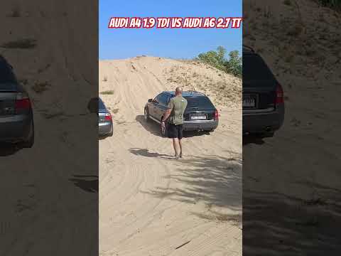 Audi A4 1.9 TDI Vs Audi A6 2.7 TT #4x4 #car #offroading #offroad #audi