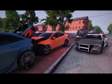 Realistic Car Crashes #50 - BeamNG Drive car speed