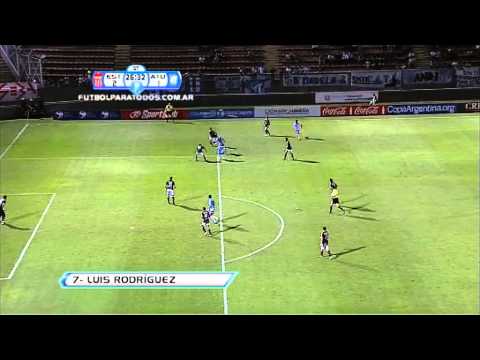 Gol de Rodríguez. Estudiantes 2 - Atl. Tucumán 1. 16avos. de final Copa Argentina. Fútbol Para Todos