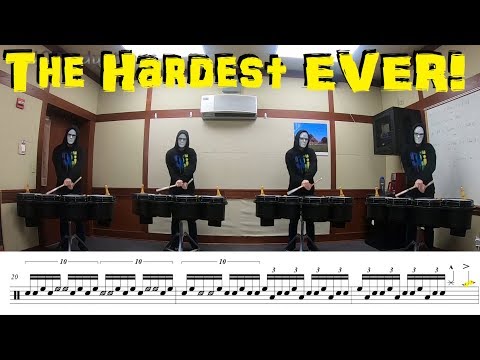 The Hardest Tenor Feature of 2019 || Carrmen Heights Indoor Percussion (Galactic Class)