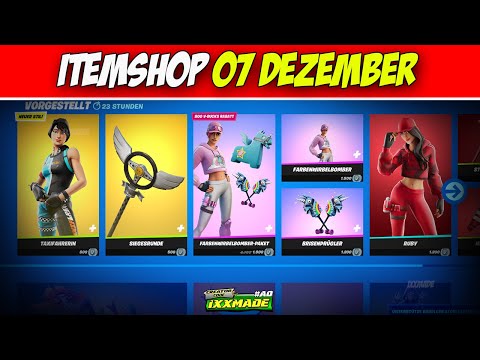 Fortnite Shop 07.12.2021 - Fortnite Shop Heute 7 Dezember - IXXMADE