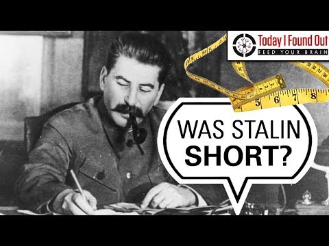 Stalin Small Stalin and His Size | Utopia, you are standing in it!