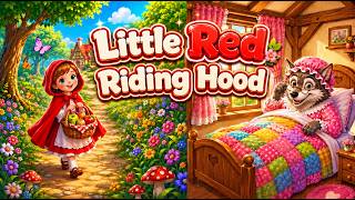 Little Red Riding Hood 🍎 | Beginner English Story | ESL Listening & Vocabulary Practice (A1–A2)