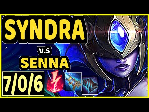 ROUTE (SYNDRA) vs SENNA - 7/0/6 KDA BOTTOM ADC CHALLENGER GAMEPLAY - KR