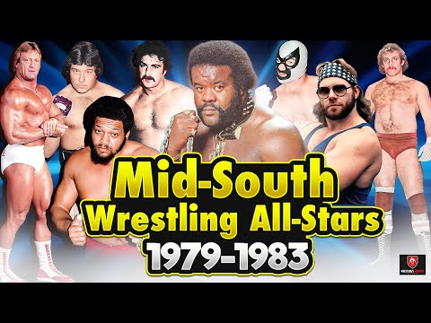 Mid South Wrestling All Stars 1979 to 1983 #prowrestling #midsouthwrestling  #80swrestling