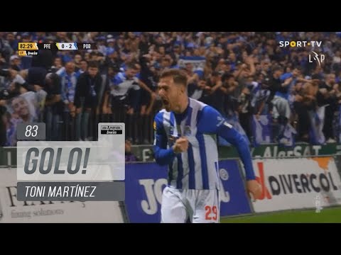 Goal | Golo Toni Martínez: Paços de Ferreira 0-(2) FC Porto (Liga 22/23 #29)
