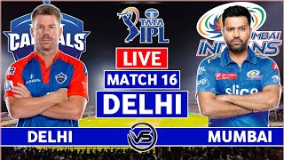 Delhi Capitals vs Mumbai Indians Live Scores | DC vs MI Live Scores & Commentary | Last 8 Overs