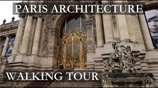 Paris Architecture Walking Tour 4k Video GoPro Documentary