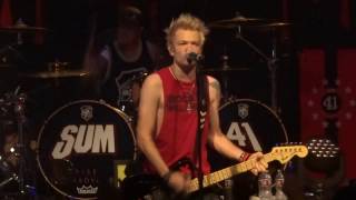 Sum 41 - &quot;Hell Song,&quot; &quot;Over My Head,&quot; and &quot;Fake My Own Death&quot; (Live in San Diego 11-5-16)