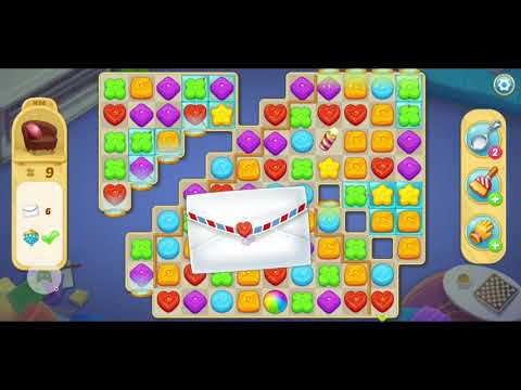 행복의저택/Matchington mansion Level 1686 Win Boosters(Gloves,Coin)/Puzzle/Matchington/mansion