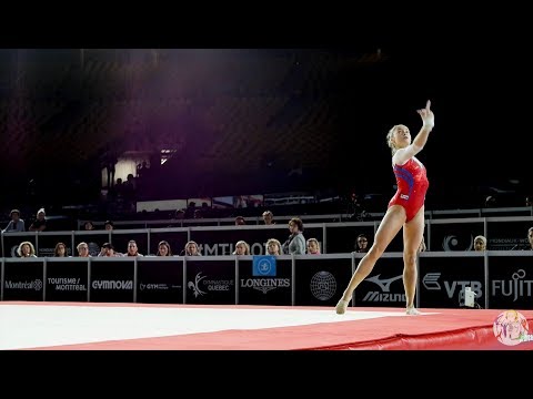 Elena Eremina (RUS) FX - 2017 World Championships - Podium Training