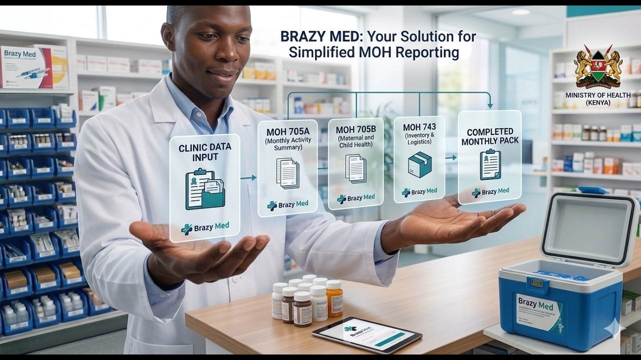 MOH 705A, 705B & 743 Templates Auto-Populated with Pharmacy Data | BrazyMed Demo