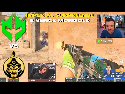 IMPERIAL vs THE MONGOLZ (Jogo Completo) Stage 3 MAJOR BUDAPEST 2025