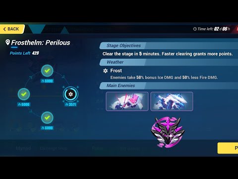 [Honkai impact 3]Ex:Abyss Nirvana (457D):3 Stage 18000 points