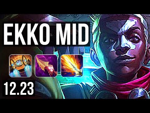 EKKO vs SYLAS (MID) | 7 solo kills, 1400+ games, 1.7M mastery | EUW Master | 12.23