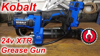 Kobalt 24v XTR Grease Gun