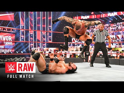 FULL MATCH: Randy Orton vs. Drew McIntyre – WWE Title Match: Raw, Nov. 16, 2020