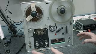 Video thumbnail for Lets bring a Vintage Valve Akai 1710 Reel to Reel back to life Repair and tear-down by mad science