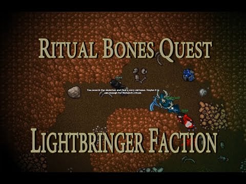 MEDIVIA - Ritual Bones Quest [Lightbringer Faction]