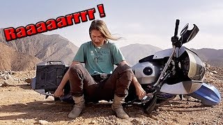 FINALLY ! How I learnt how to Pick up my KLR- My way !