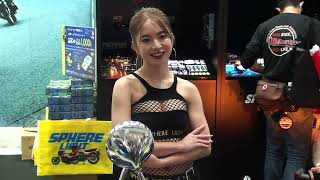 TMCS2023  SPHERELIGHT ブース 宇都宮茜 さん⑤ 東京モーターサイクルショー2023