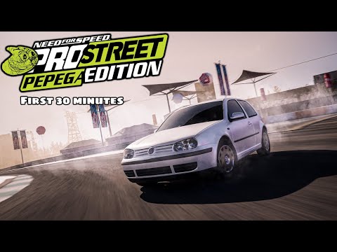 First 30 minutes of NFS ProStreet: Pepega Edition