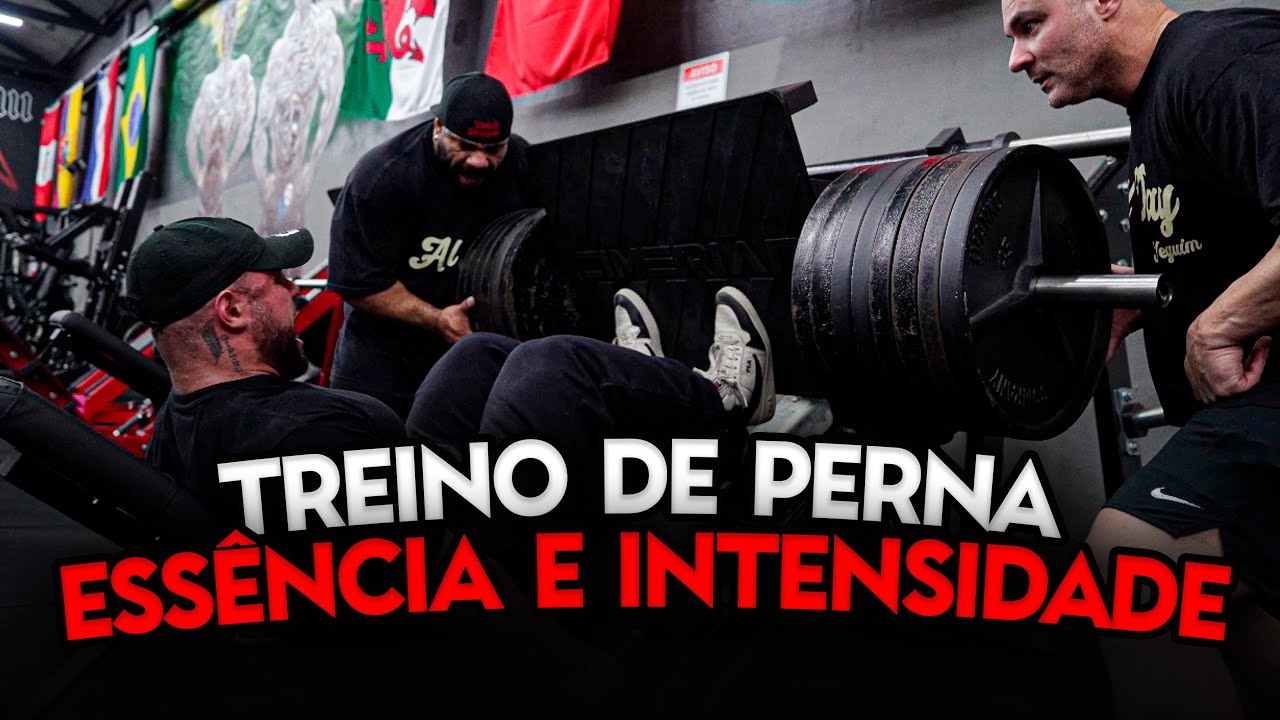 LEVEI O HENRIQUE AO EXTREMO NO LEG DAY