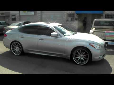 877-544-8473 22 Inch Asanti ABL-5 Silver Wheels Infiniti M37 Rims Free Shipping Call us