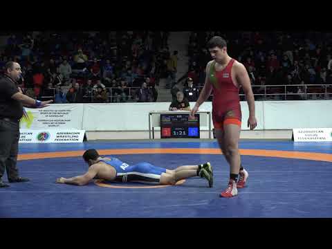 GR 97 kg: 1/2 final - Orxan Nuriyev - Adil Hüseynov