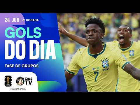 VINI JR MARCA DOIS, GOLAÇO DO HAITI E MAIS! | TODOS OS GOLS DO 14º DIA DA COPA DO MUNDO FIFA™ 2026