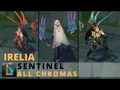 Sentinel Irelia All Chromas - League of Legends
